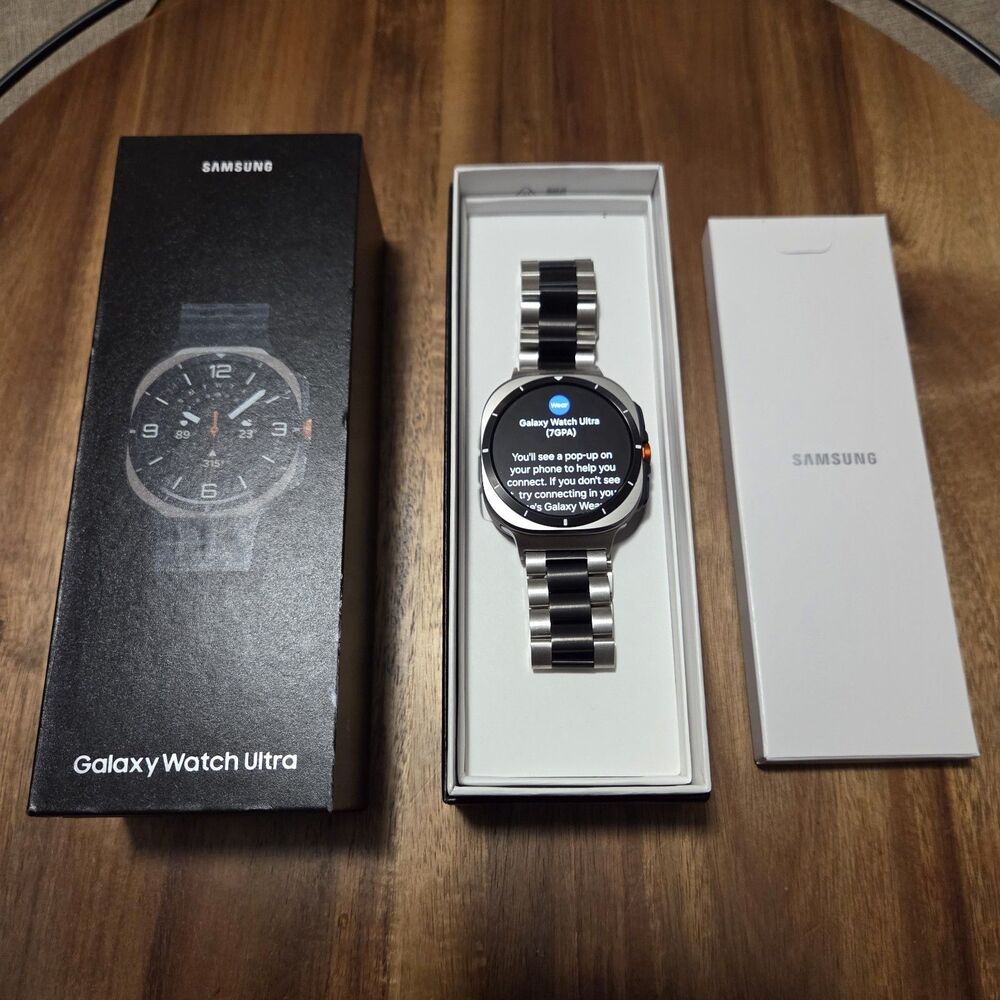 Samsung Galaxy Watch Ultra ( 2024 ) LTE 47mm - SM-L705U - Titanium Silver Black